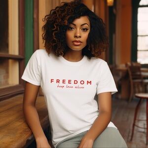 ✨ FREEDOM: Keep Love Alive ✨. NWT